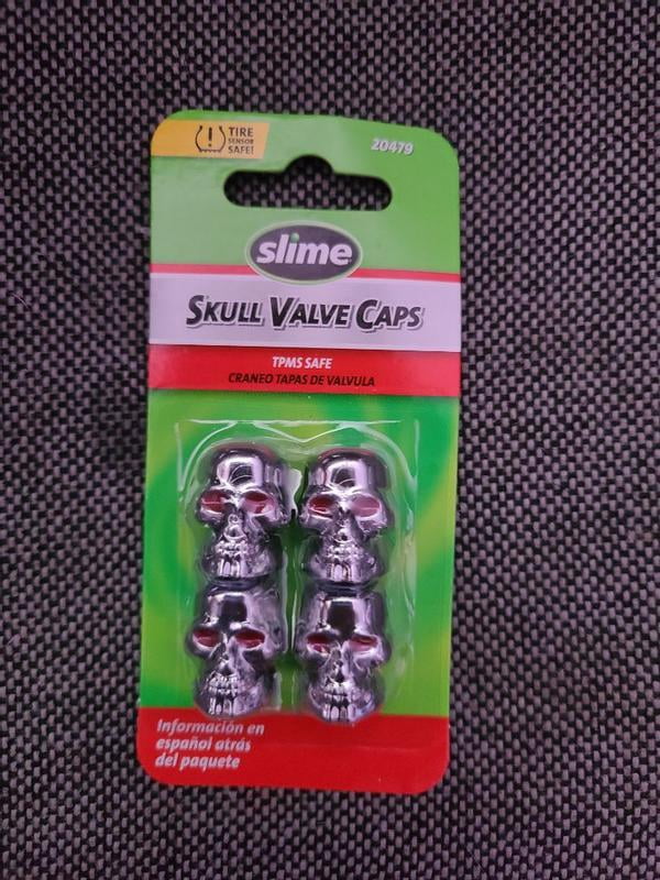VALIEM MONSTER MOUTH SLIME （SKULL） Slime Skull Replacement Tire Valve Caps Plastic - 20479w - Walmart.com