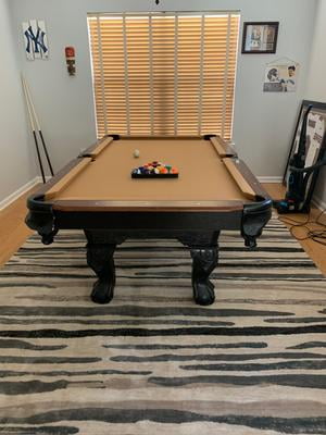 Pool table w/ table tennis. classic sport brighton pool table 87 inch 7ft 3 in green cloth