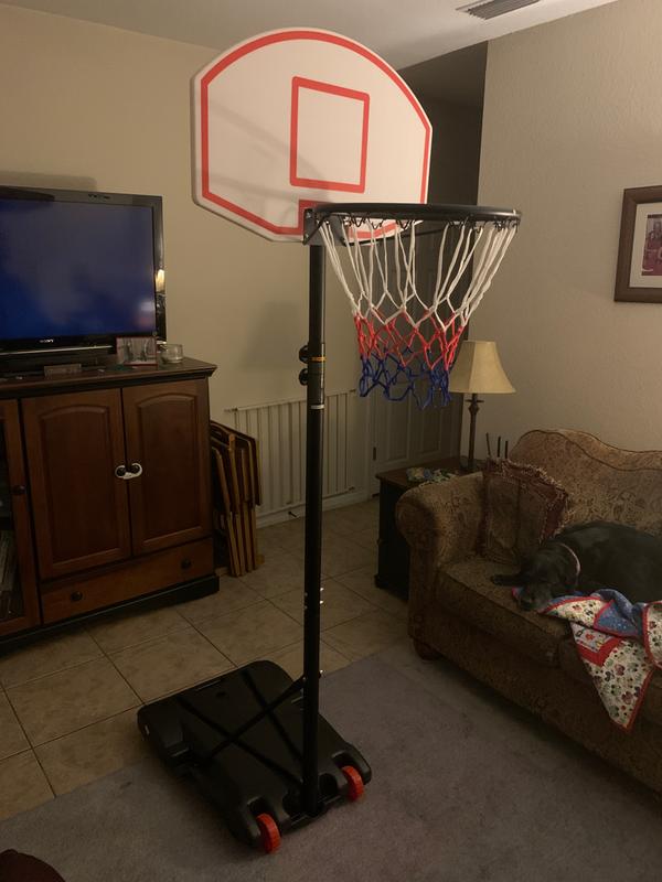 Ablerfly Kids Basketball Stand,97-170cm Basketball Stand Height Adjustable Basketball Hoop Kids Basketball Rack With Scoring Device For Children