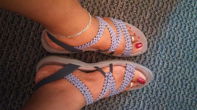 Skechers - Skechers Reggae Slim Stretch Appeal Slingback Sandal (Women's) -  Walmart.com - Walmart.com