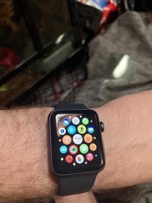 Apple Watch Series 3 GPS - 42mm - Sport Band - Aluminum Case
