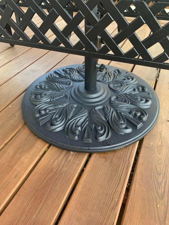 Coral Coast 75 Lb European Patio Umbrella Stand Walmart Com Walmart Com