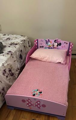 minnie mouse wooden bed