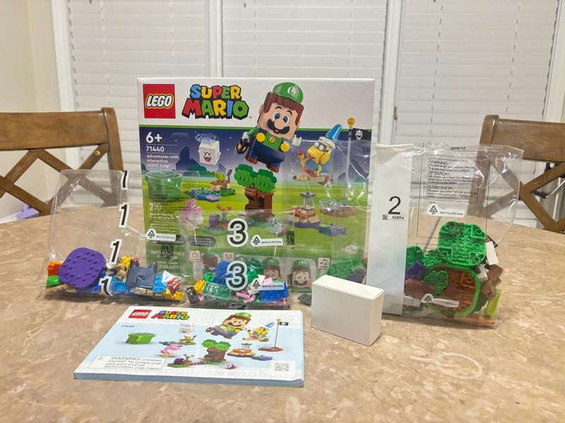 Free Shipping! LEGO Adventures with Interactive LEGO Luigi Toy