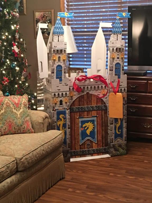 melissa and doug medieval castle indoor playhouse