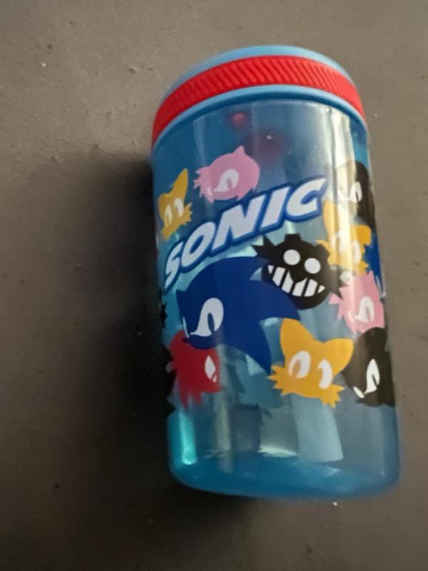 Zak Designs Sonic the Hedgehog 15oz Travel Tumbler Set Kids