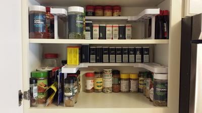 U shaped spice rack hotsell