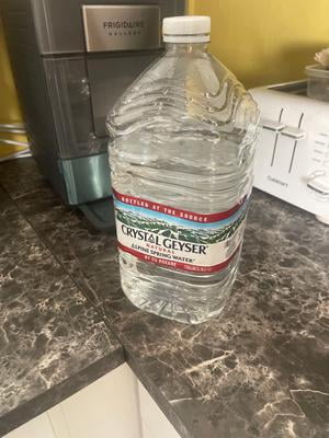 3 pack) Crystal Geyser Alpine Spring Water, 1 Gallon Plastic Jug