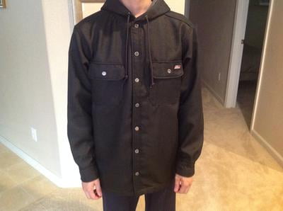 Genuine dickies men's polar lined shirt jacket Clearance