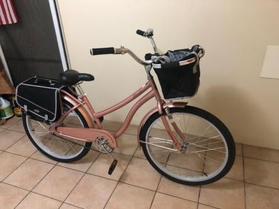 rose gold bike walmart