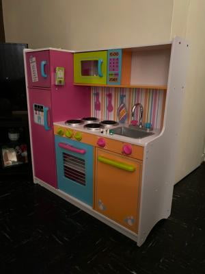Kidkraft Deluxe Big And Bright Kitchen Walmart Com