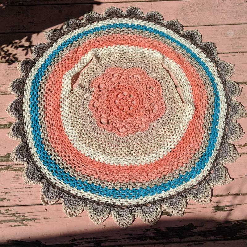 Just finished this throw! Caron Cakes in Strawberry Trifle 🍓 : r/crochet