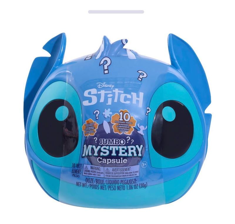 Disney Stitch Jumbo Mystery Capsule, 9 inch Figure, Surprise