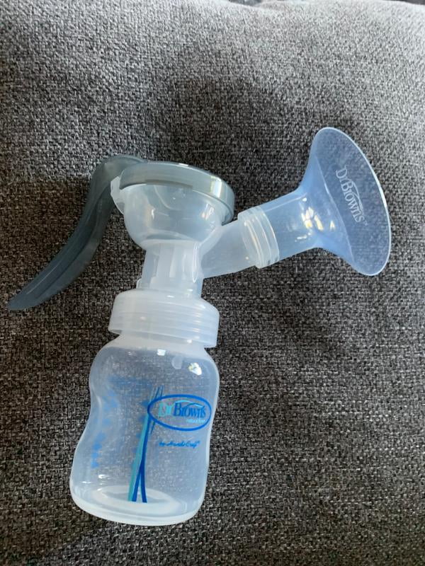 Dr Browns Manual Breast Pump with Silicone Shield