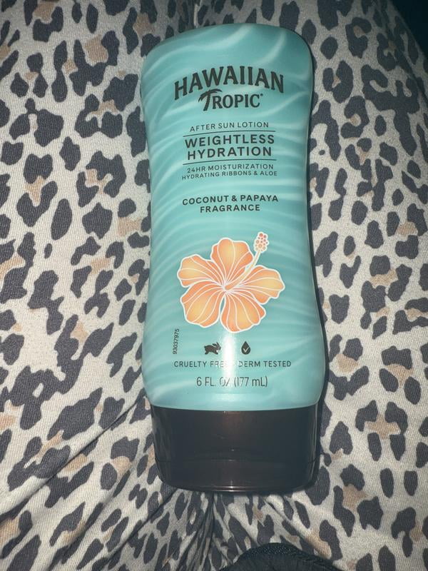 4 pack) Hawaiian Tropic Weightless Hydration after Sun Lotion for