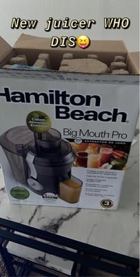 Hamilton Beach 67650 Big Mouth Juice Extractor, Grey