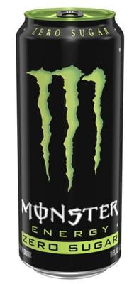 Monster Energy, Sugar Free, 16 fl oz (192 fl oz total), 12 Pack