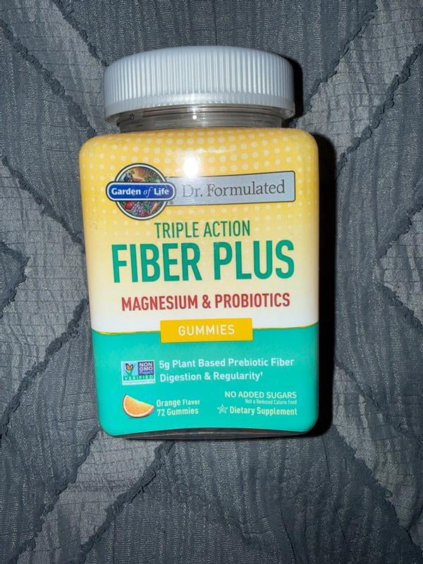 Garden of Life Dr. Formulated Prebiotic Fiber Plus Gummies, 72ct