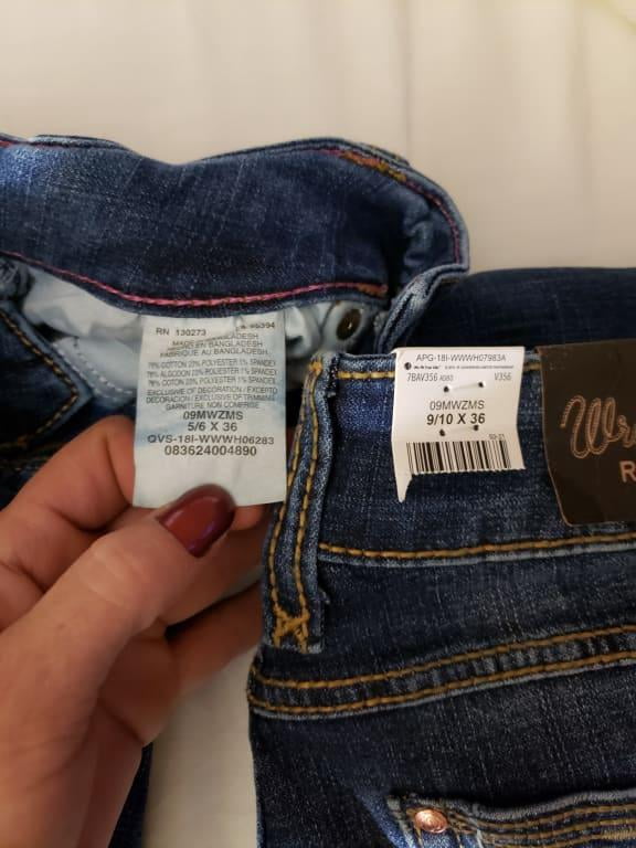 western retro bottoms dark blue 