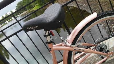 kent rose gold bike