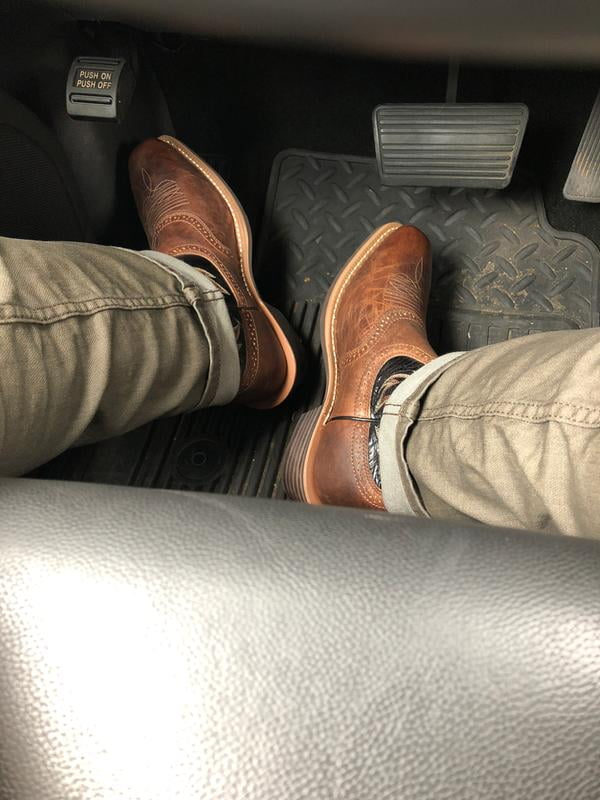 Ariat heritage roughstock brown oiled rowdy cheap