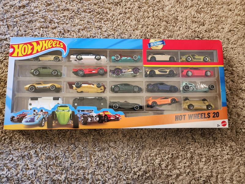 Hot Wheels Cool Toys Set - 20 Car Gift Pack (Styles May Vary