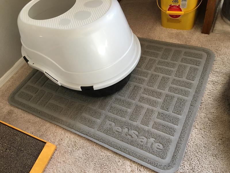 Prevent Cat Litter Tracking PetSafe Anti-Tracking Litter Mat