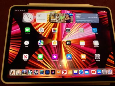 Pre-Owned 2021 Apple 11-inch iPad Pro Wi-Fi 128GB - Silver (3rd