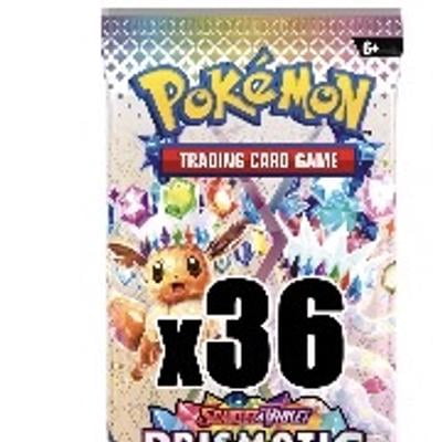 prismatic evolutions booster box 36 pack Prismatic Evolutions