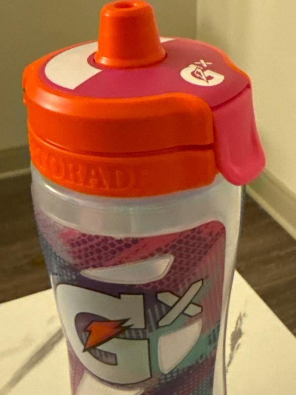 Gatorade Gx Hydration System Non-Slip Squeeze Bottle, 30oz (Red