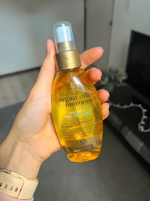 OGX, Dry Oil Shine Mist, 5oz, Argan Oil of Morocco XS - Walmart.com