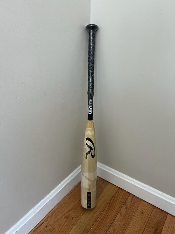 【美】Rawlings ICON 少年硬式 29インチ74cm 17oz480g 2025 Rawlings Icon USA Youth Baseball Bat | 29-inch | -12
