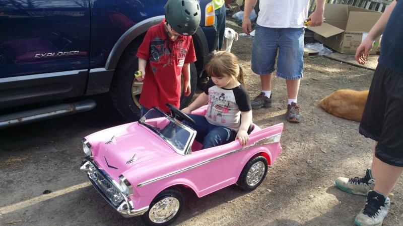 kid motorz 12v chevy bel air