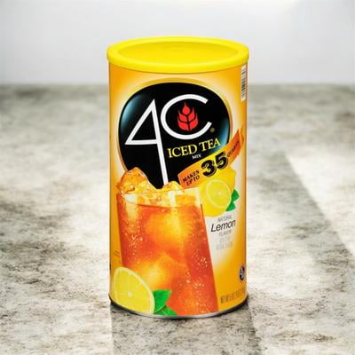 2 pack) 4C Lemon Iced Tea Mix, 82.6oz - Walmart.com