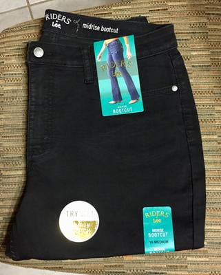 walmart riders by lee mid rise bootcut