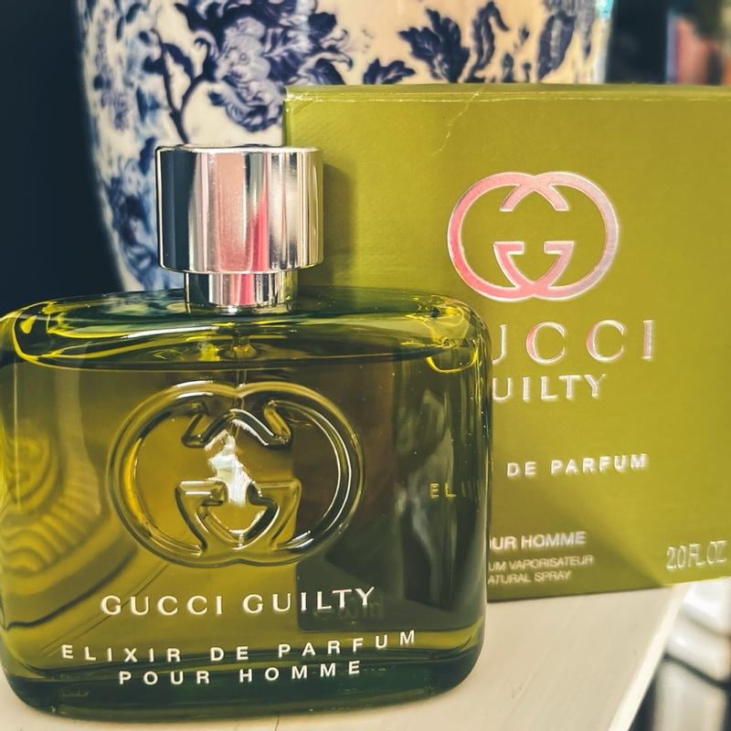 Gucci Guilty Elixir de Parfum Pour Homme, 2.0 fl. oz. 60ml, Woody