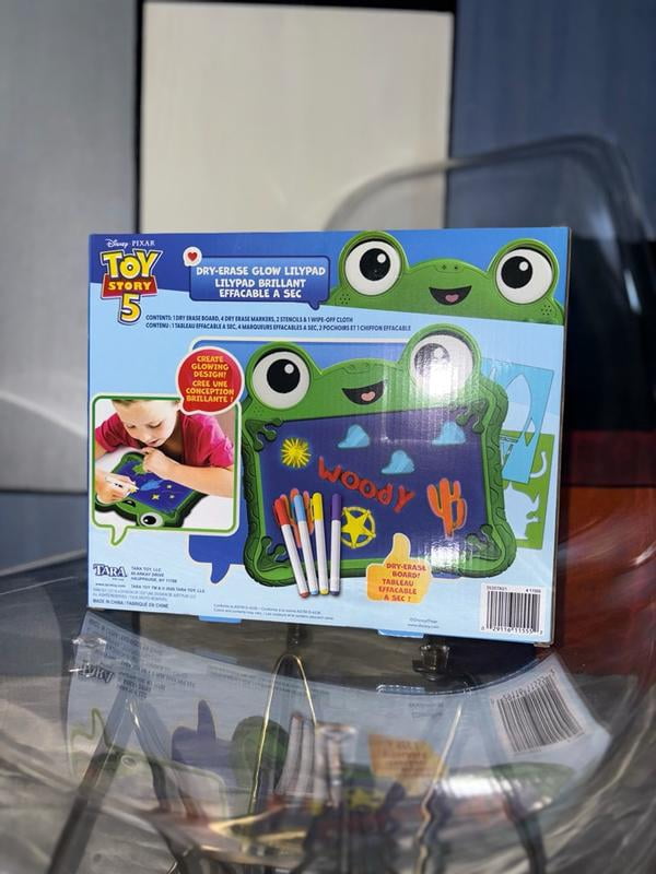 Disney and Pixar Toy Story 5 Glow Lilypad Dry Erase Drawing Board