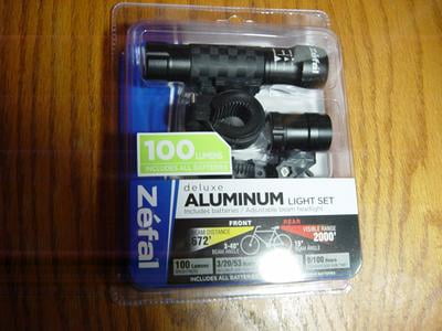 zefal deluxe aluminum light set