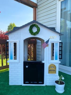 little tikes blue cottage