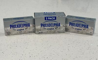 Philadelphia Original Cream Cheese - 8 Oz Brick, Kosher Dairy Spread