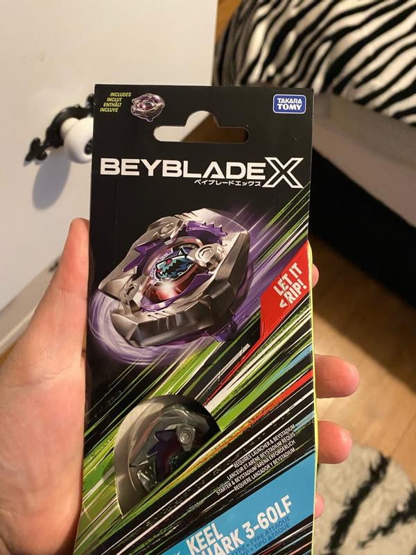 Beyblade Burst G0194 - Toupie Keel Shark 3-60LF - Jeu De Combat De