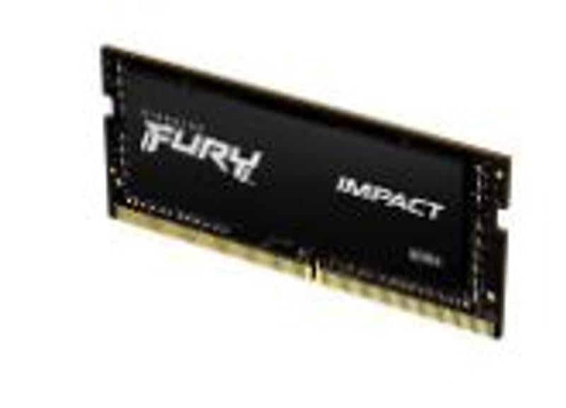 Kingston FURY Impact 16GB DDR4 Laptop RAM, 3200MT/s CL20, Gaming