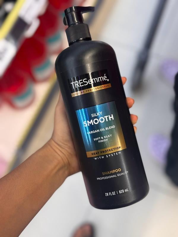 Tresemme Silky, Smooth Frizz Control Shampoo with Argan Oil, Rich