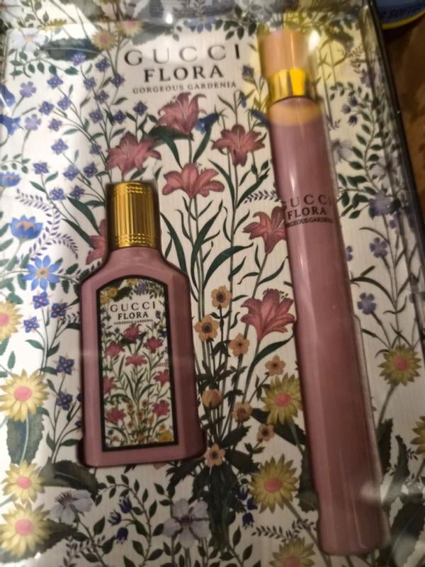 Gucci Flora Gorgeous Gardenia 3.3 EDP Spray+ 1.6 lotion+ travel