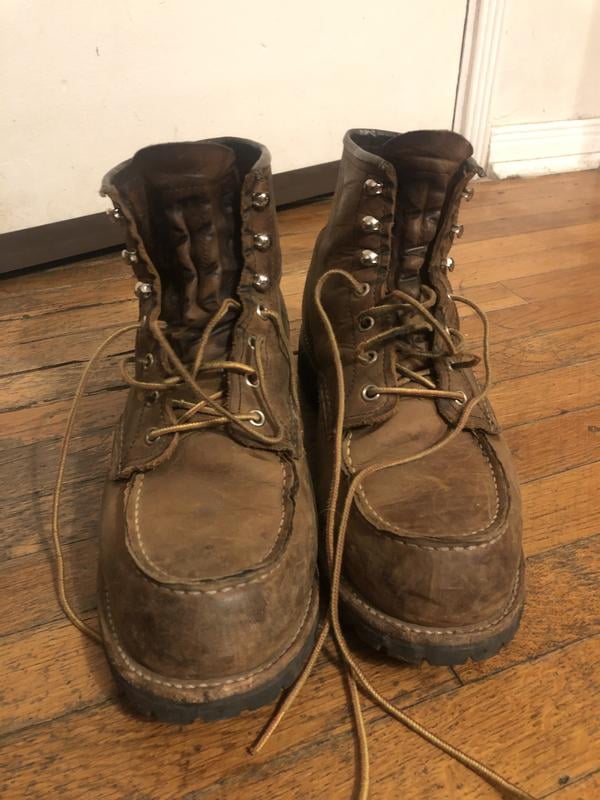 Red Wing 2942: Mens Heritage Roughneck Lace Up Copper Rough