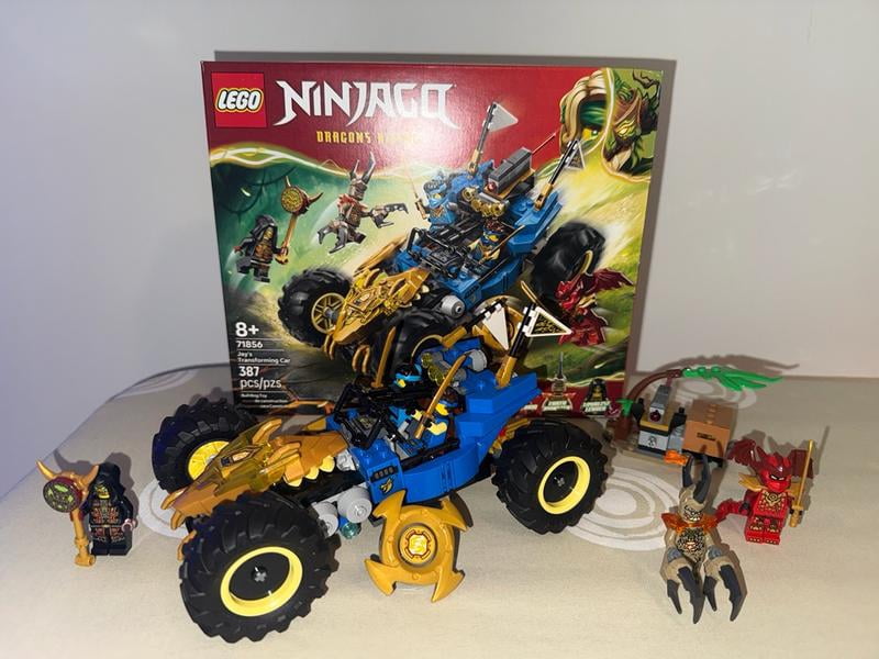 LEGO, NINJAGO Jay's Transforming Car, 71856, 387 Pieces - Walmart.com