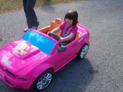 barbie mustang battery