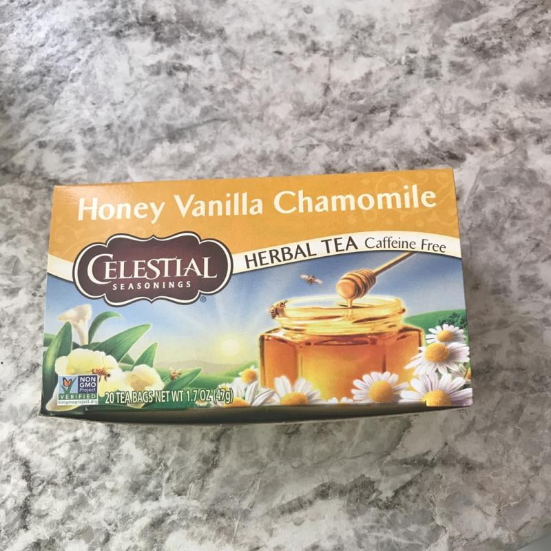 Celestial Seasonings Herbal Tea, Honey Vanilla Chamomile, 20 ea