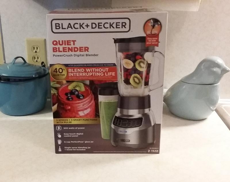 Best Buy: Black+Decker PowerCrush Digital Blender with Quiet
