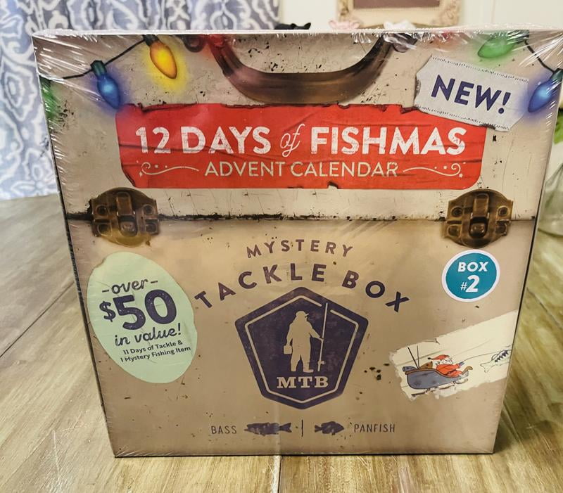 Customer reviews for Mystery Tackle Box 12 Days of Fishmas Holiday Fishing Lures Advent Calendar 2023 Freshwater | Walmart.com Customer reviews for Mystery Tackle Box 12 Days of Fishmas Holiday Fishing Lures Advent Calendar 2023 Freshwater | Walmart.com